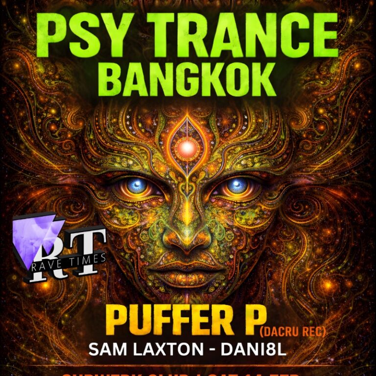 🕉️ Psy Trance with Puffer P (Dacru Rec) SUBWERK Club , by Rave Times, Feb