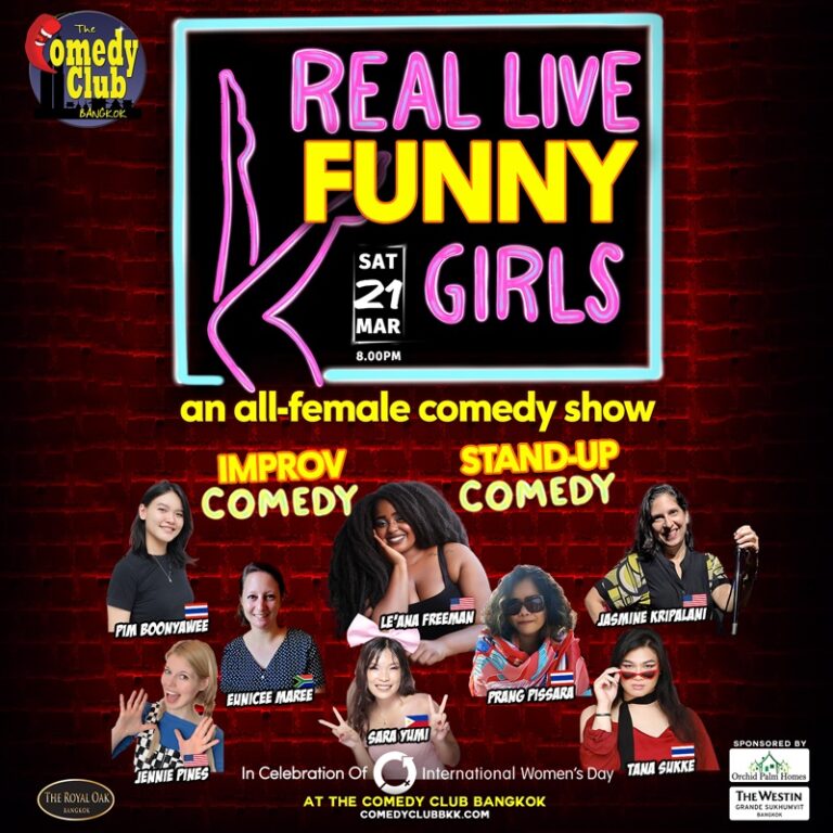 REAL LIVE FUNNY GIRLS - An All-Female Comedy Show!