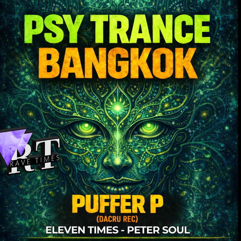 🕉️ Psy Trance with Puffer P (Dacru Rec) SUBWERK Club , by Rave Times, Mar