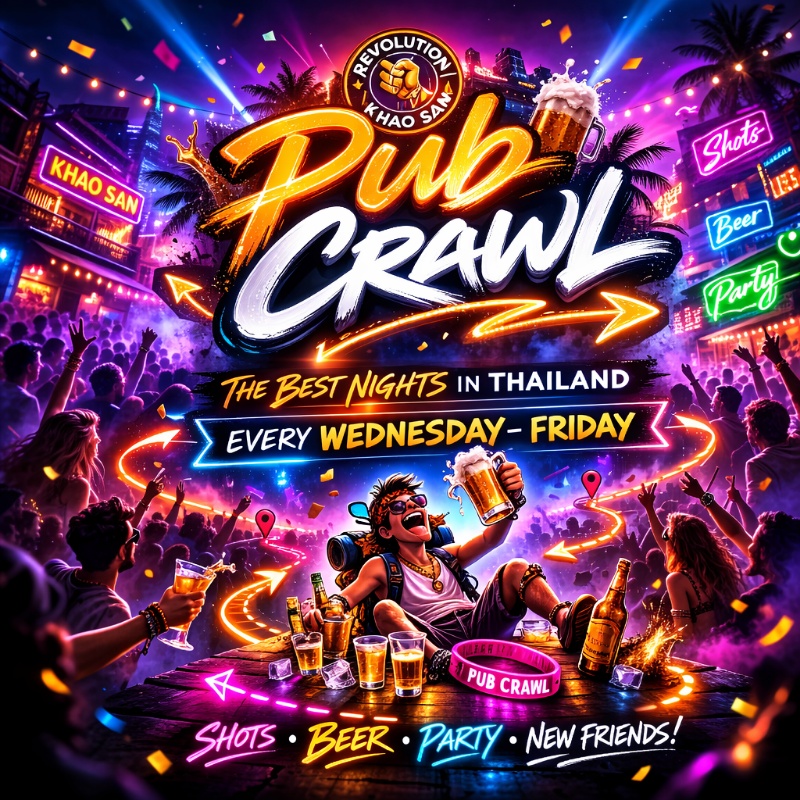 Revolution Pub Crawl Bangkok