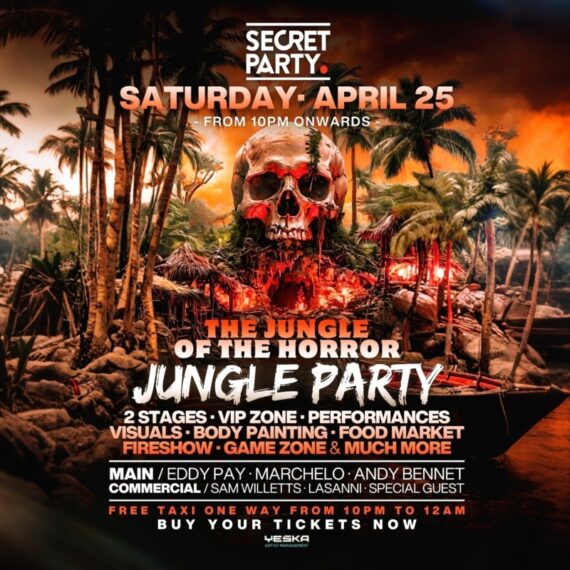 SECRET JUNGLE PARTY KOH TAO -  25 APRIL