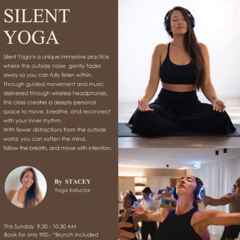 Silent Yoga at Lucca Thonglor