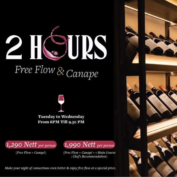 2 hours of Aperitivo Free Flow & canape