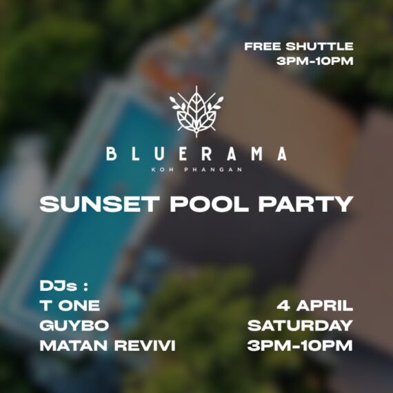 BLUERAMA SUNSET POOL PARTY
