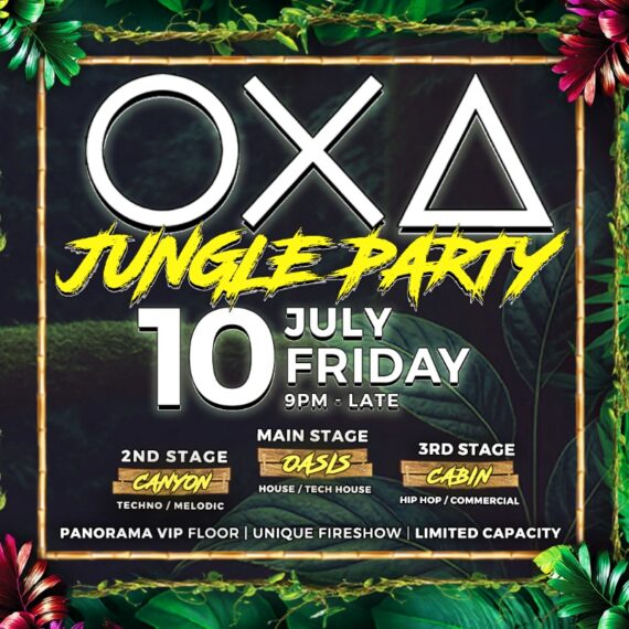 OXA - Jungle Party - with 3 Stages [10.07.26]