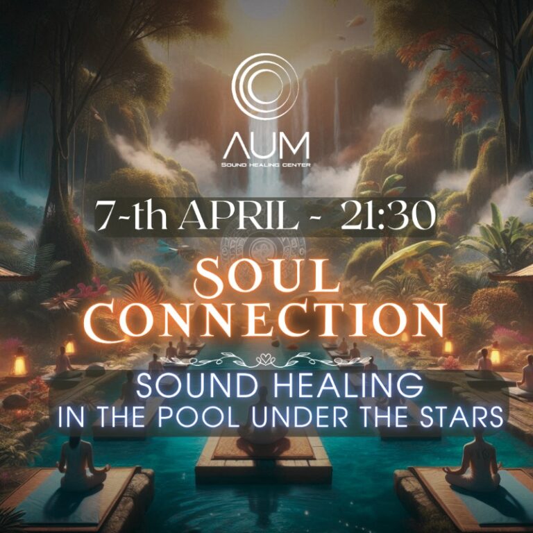 Sound Healing with water immersion - Tuesday 7th April