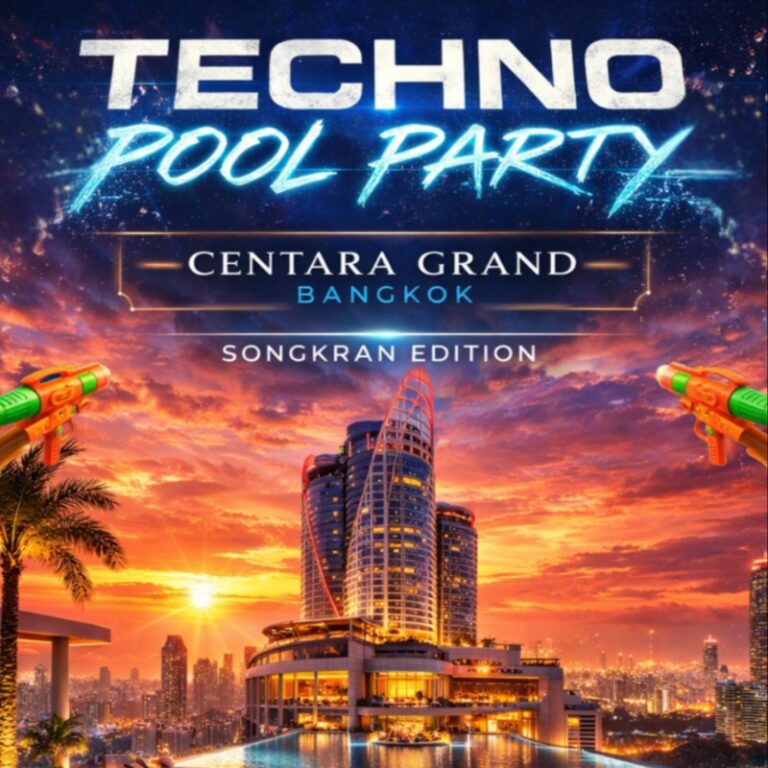 Techno Pool Party (Songkran)| Centara Grand at Central World, by Rave Times