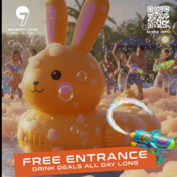 Songkran party @79 Beach Club Samui