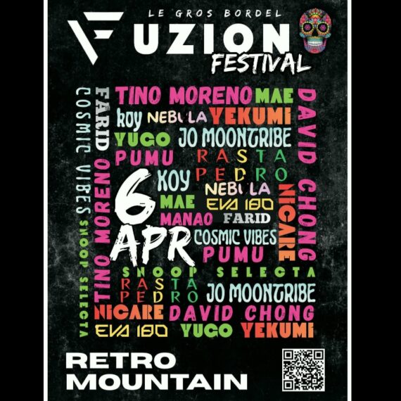Retro Mountain - Fuzion Festival - MON 6 April