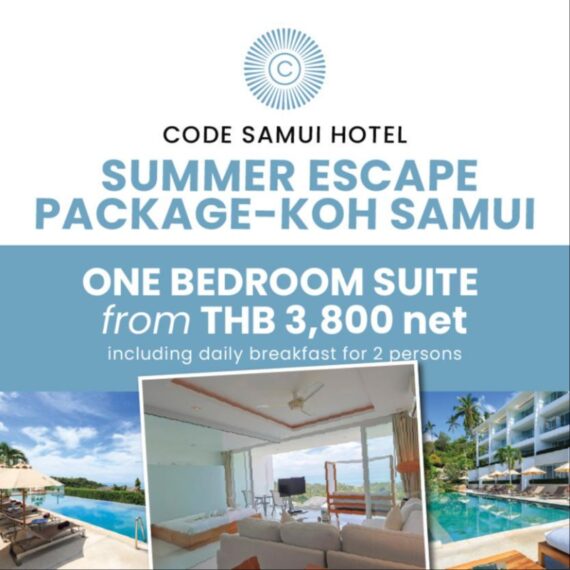 🌴 Summer Escape Package – Koh Samui Code Samui Hotel
