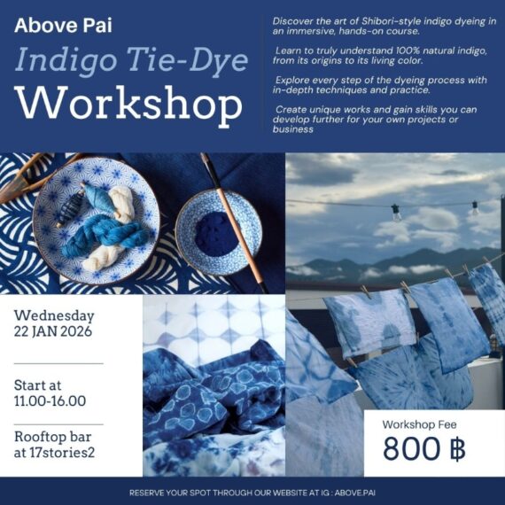 Shibori Indigo Tei-Dye Workshop by dreamkave