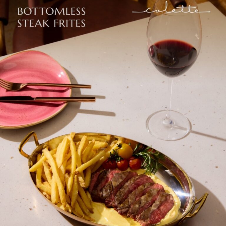 Bottomless Steak Frites at Colette Bangkok