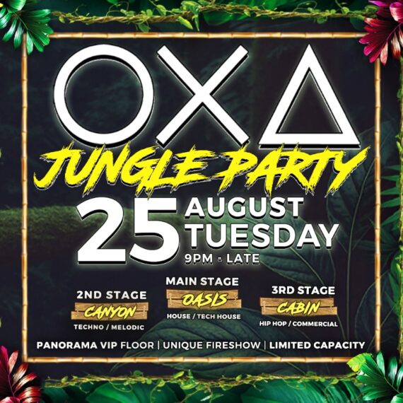 OXA - Jungle Party - with 3 Stages [25.08.26]