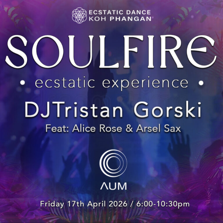 ' SOULFIRE ' Ecstatic Dance  - 17th April 2026 -DJ Tristan Gorski Feat: Alice Rose & Arsel Sax