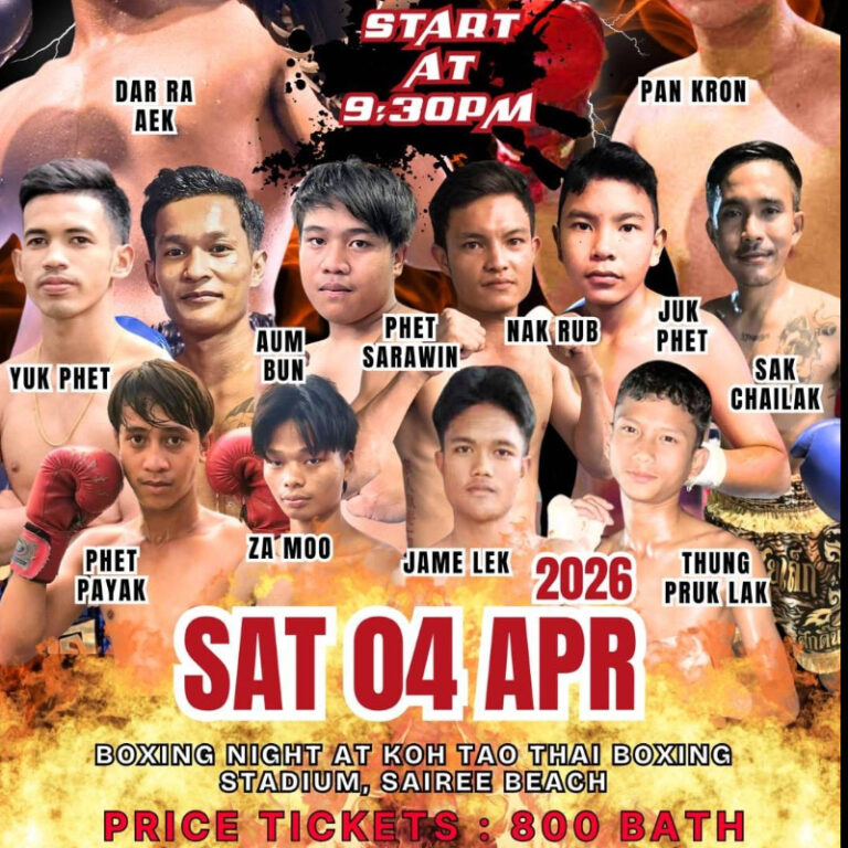 Muay Thai Showdown 4 April