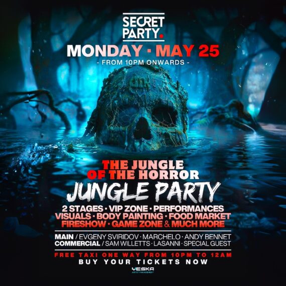 SECRET JUNGLE PARTY KOH TAO - 25 MAY