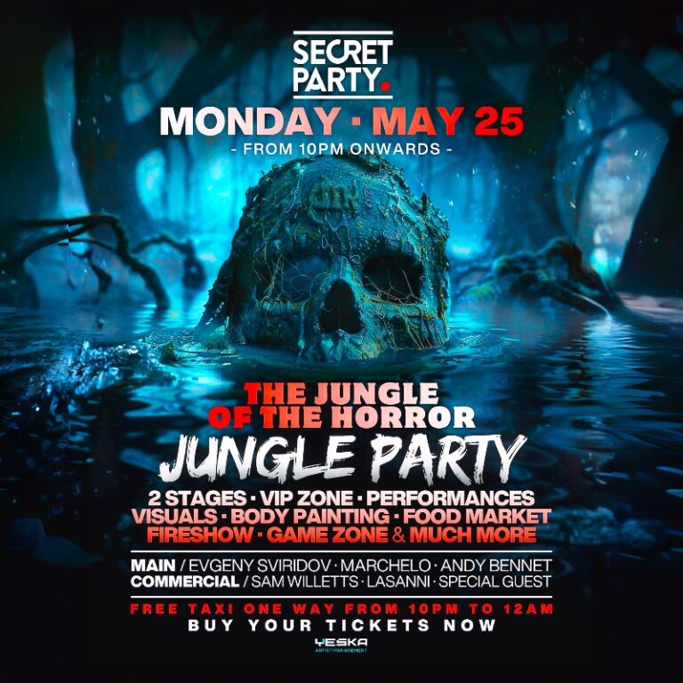SECRET JUNGLE PARTY KOH TAO -  25 MAY