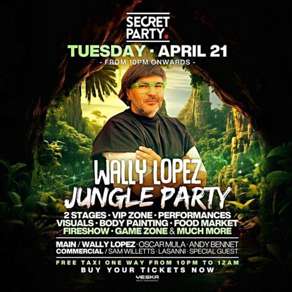 SECRET JUNGLE PARTY KOH TAO -  21 APRIL