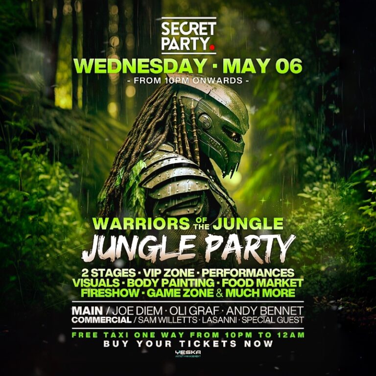 SECRET JUNGLE PARTY KOH TAO -  06 MAY