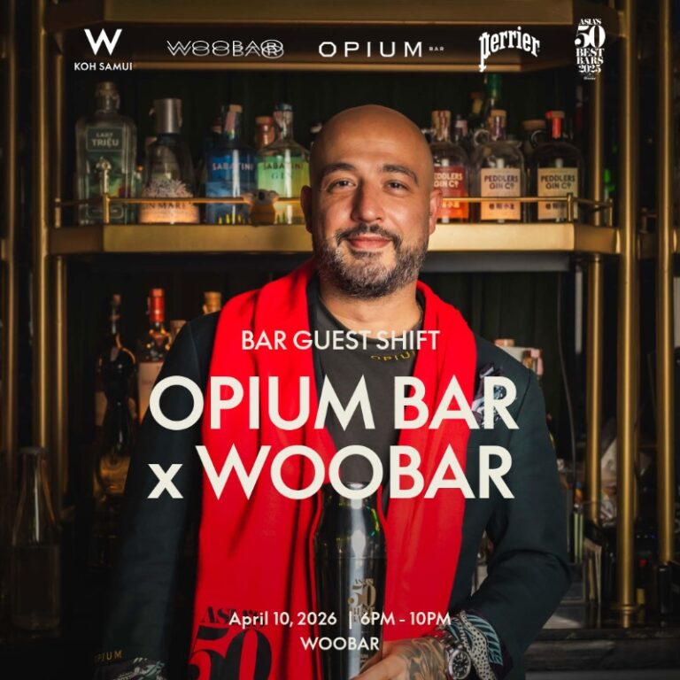 OPIUM BAR x WOOBAR BAR GUEST SHIFT