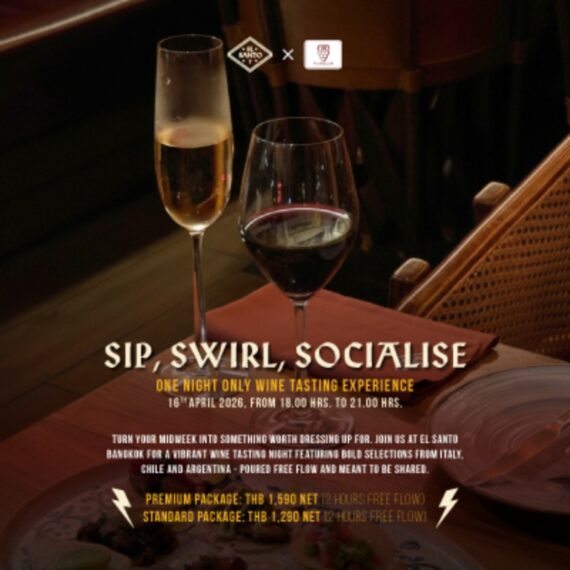 Wine Tasting Experience 16 April | El Santo Bangkok