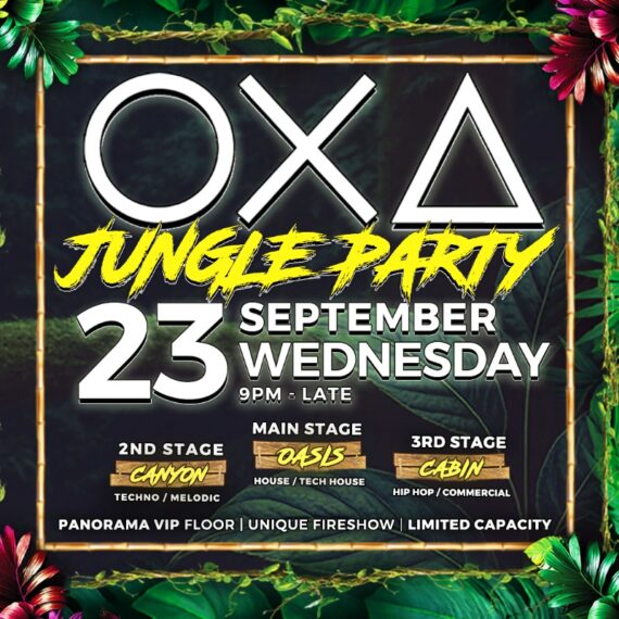 OXA - Jungle Party - with 3 Stages [23.09.26]
