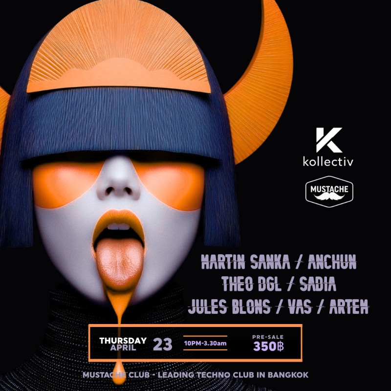 MUSTACHE x KOLLECTIV — THURSDAY APRIL 23