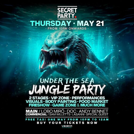 SECRET JUNGLE PARTY KOH TAO - 21 MAY