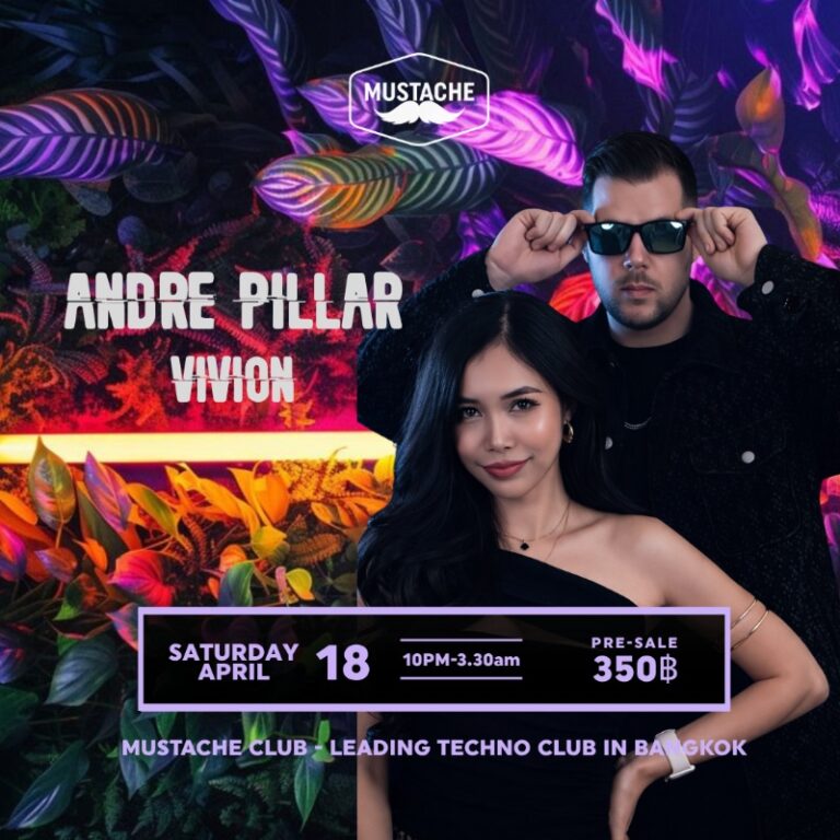 Mustache with Andre Pillar & Vivion