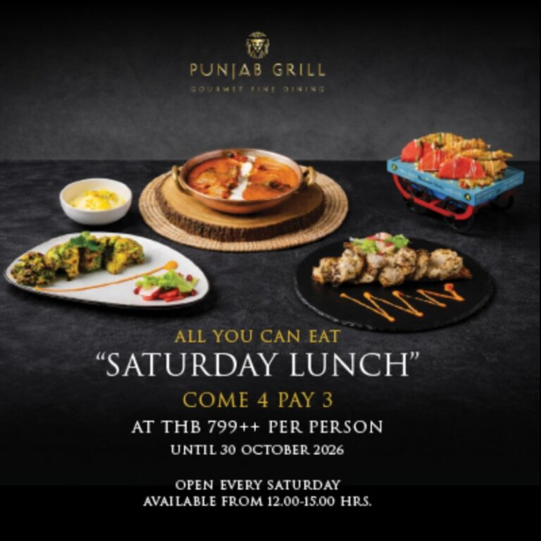 Punjab Grill - Saturday Brunch [Come 4 Pay 3]
