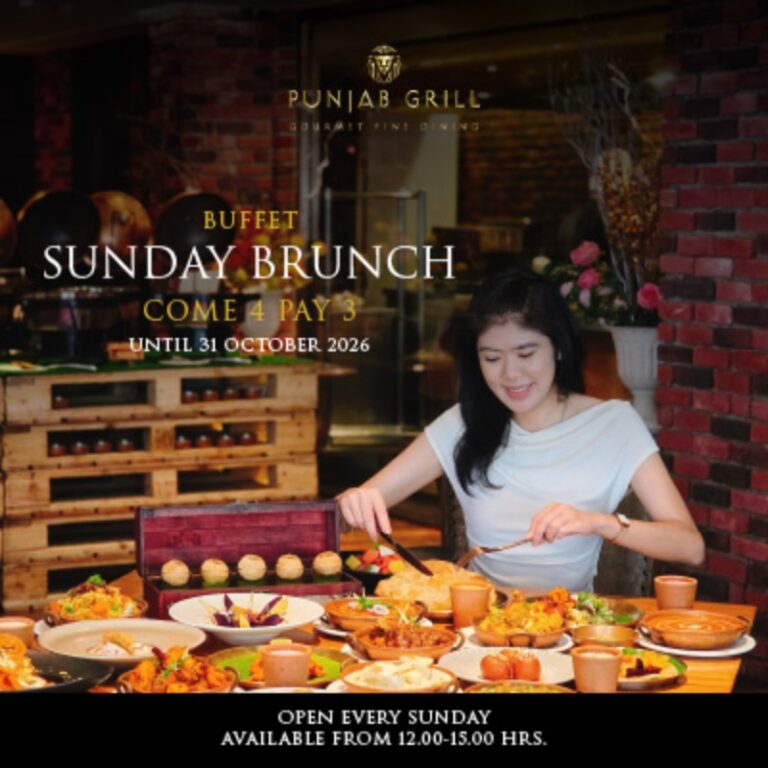 Punjab Grill - Sunday Brunch [Come 4 Pay 3]