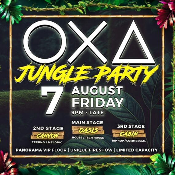 OXA - Jungle Party - with 3 Stages [07.08.26]