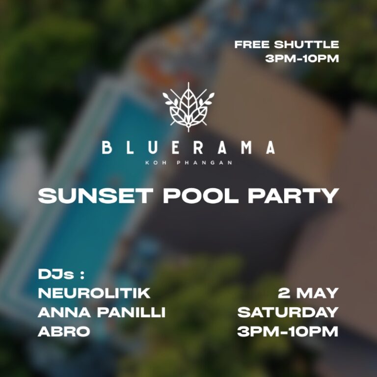 BLUERAMA SUNSET POOL PARTY