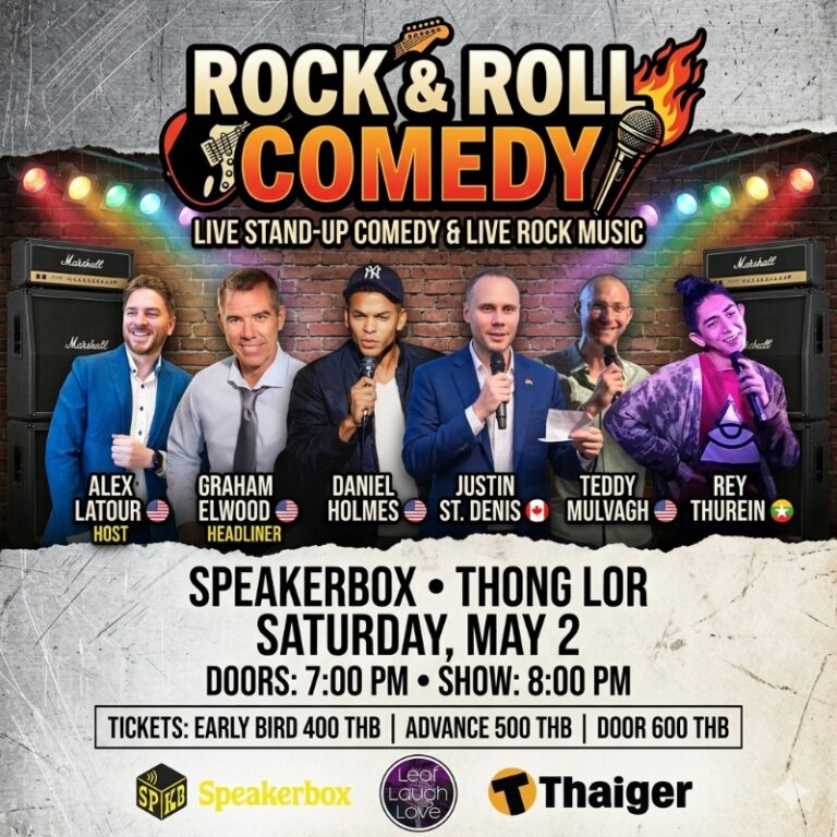 Rock & Roll Comedy at Speakerbox