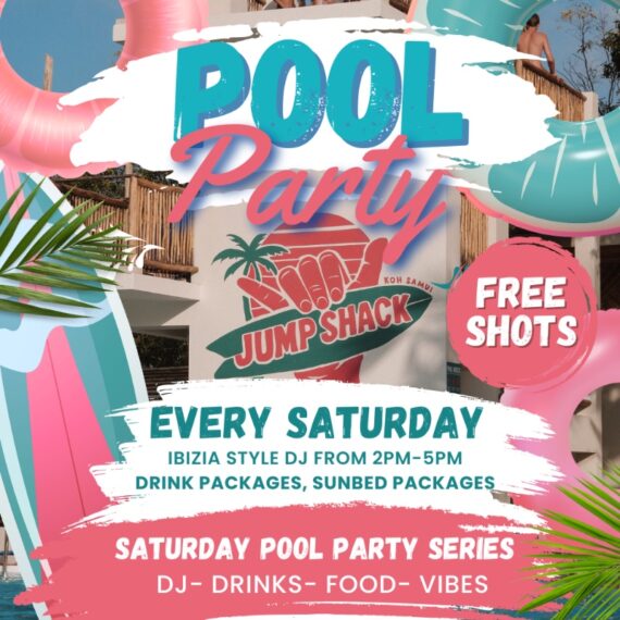 Saturday Pool Party @ JumpShack