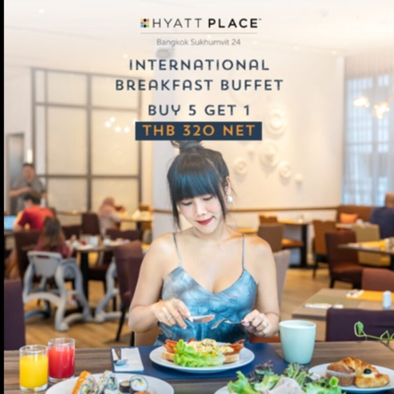 International Breakfast Buffet 320 Net | Hyatt Place Bangkok Sukhumvit 24