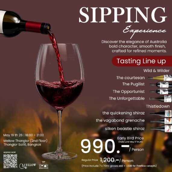 Wine Sipping At Mellow Thonglor