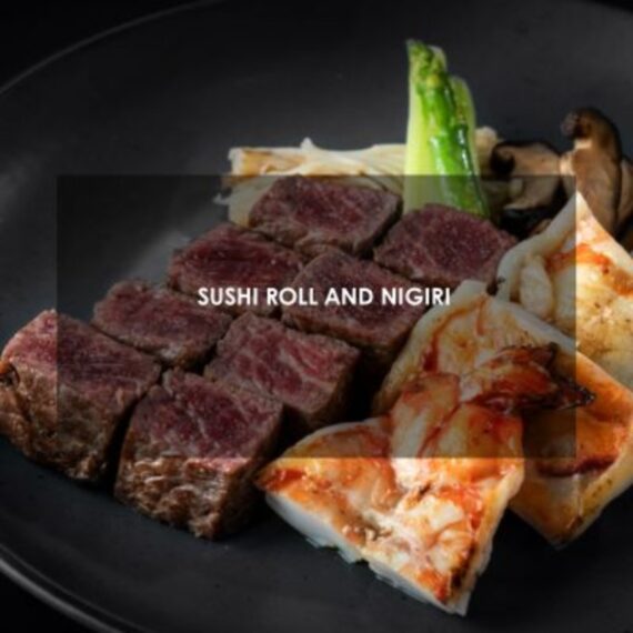 Sushi Roll and Nigiri