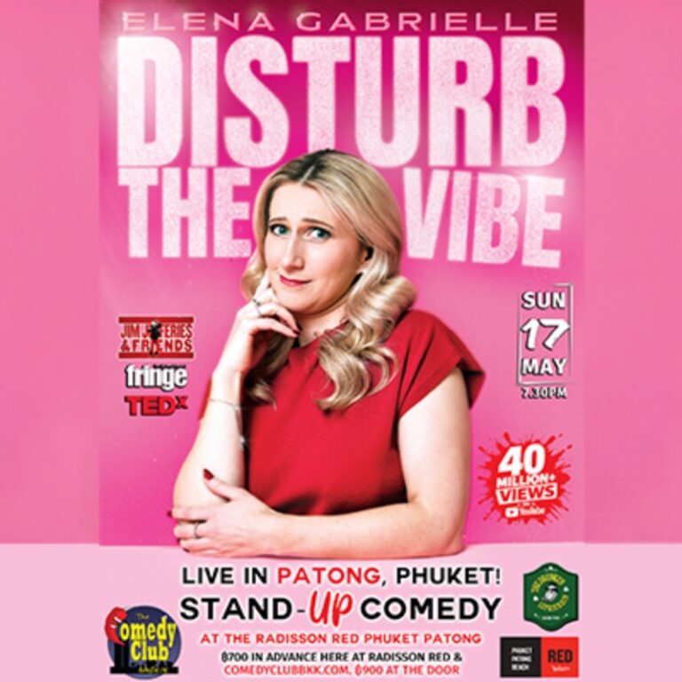 Elena Gabrielle Live in Phuket – Stand-Up Comedy Show