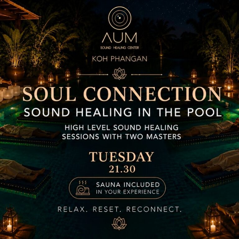 Sound Healing with water immersion - Tuesday