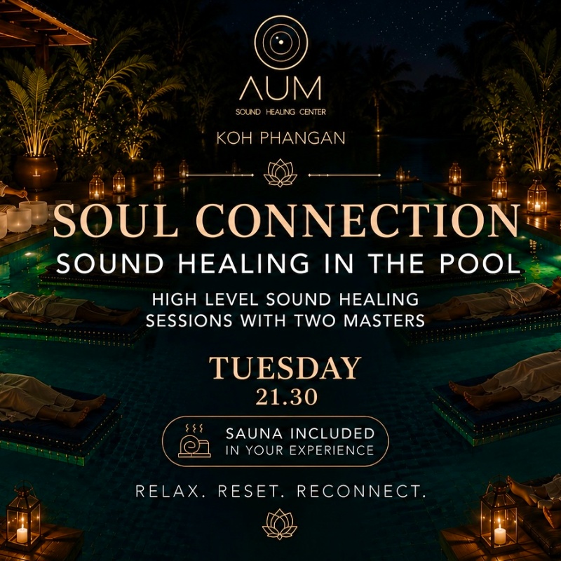 Sound Healing with water immersion - Tuesday
