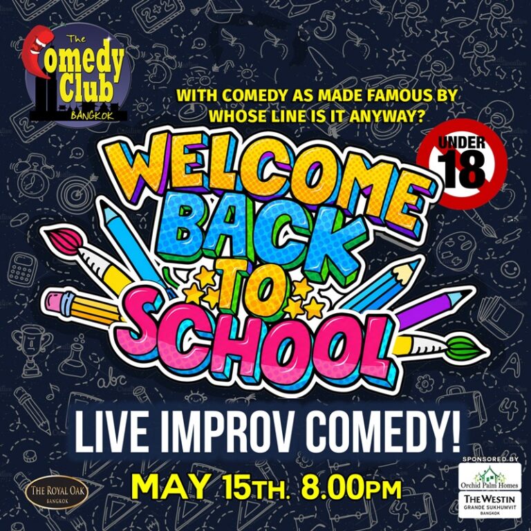 WELCOME BACK TO SCHOOL! The School Themed Live Improv Comedy Show!