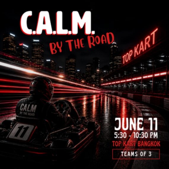 CALM By The Road at Top Kart