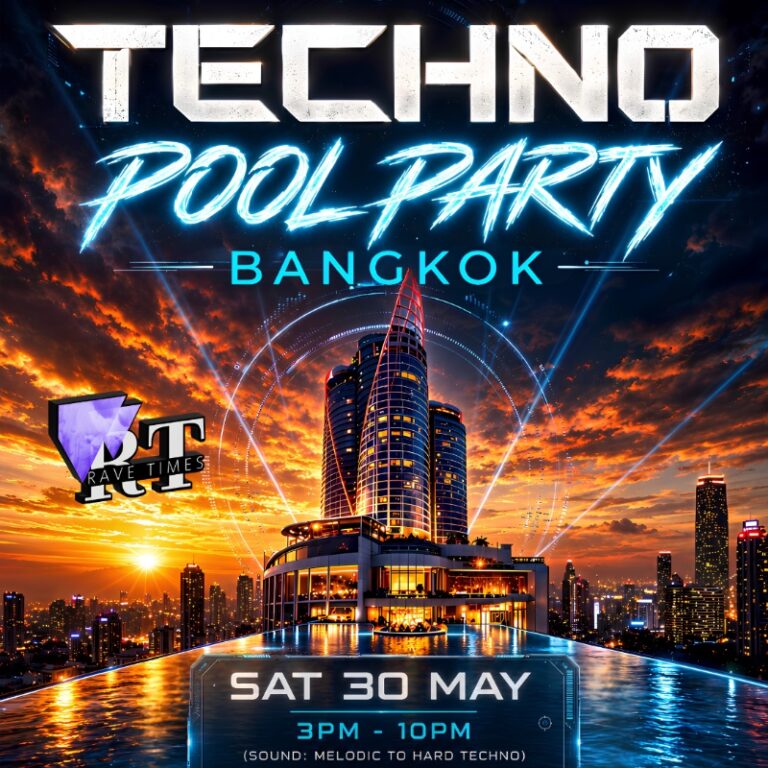 Techno Pool Party | Centara Grand at Central World, by Rave Times - May
