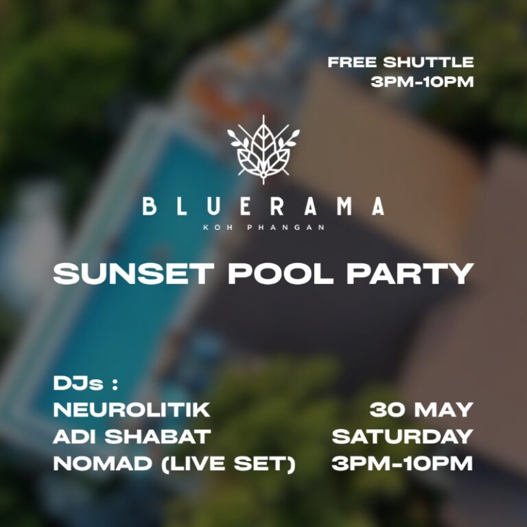 BLUERAMA SUNSET POOL PARTY