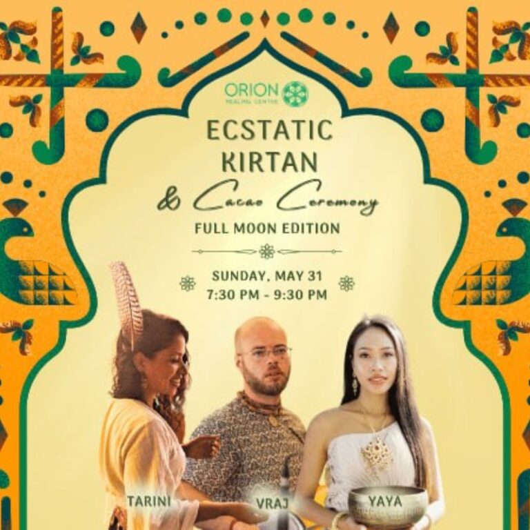 Ecstatic kirtan & Cacao Ceremony Full Moon Edition