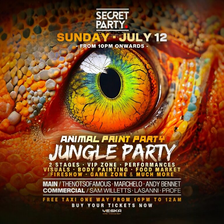SECRET JUNGLE PARTY KOH TAO -  12 JULY