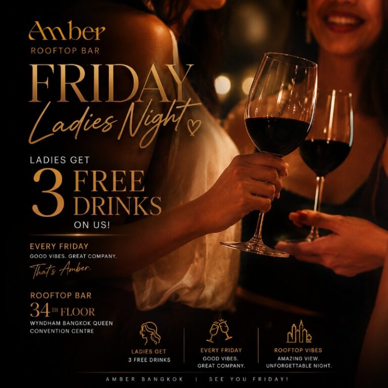 Friday Ladies Night at Amber Rooftop