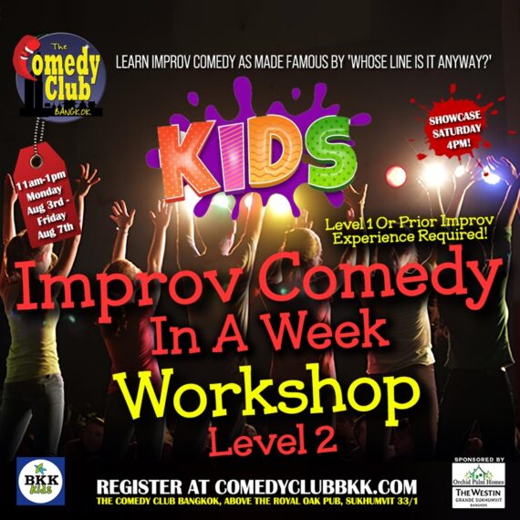 KIDS — Improv Comedy In A Week Workshop — Level 2