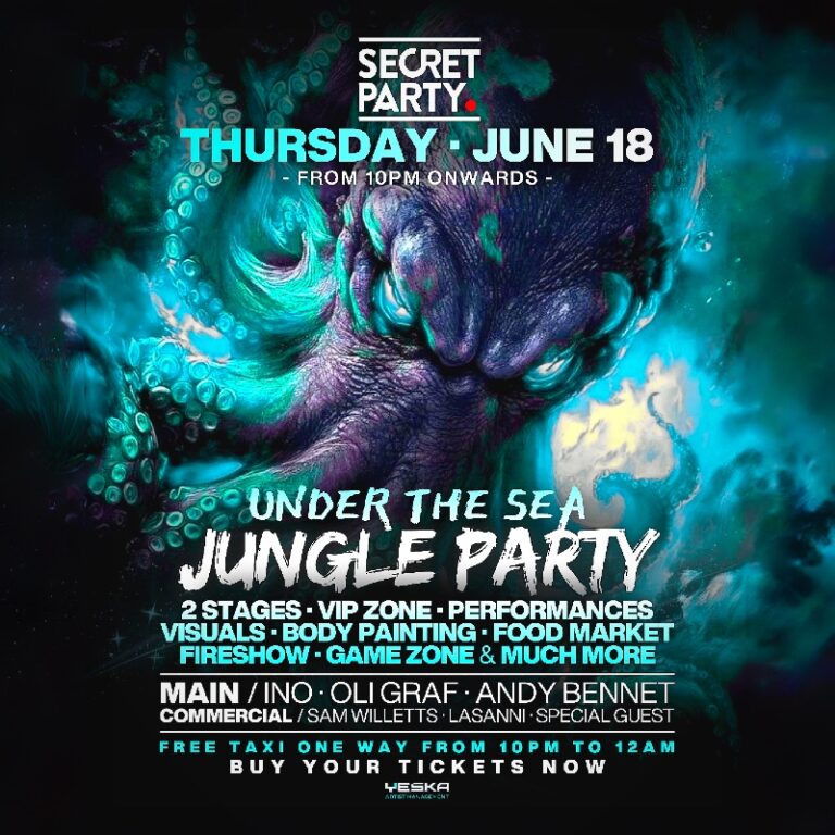 SECRET JUNGLE PARTY KOH TAO -  18 JUNE
